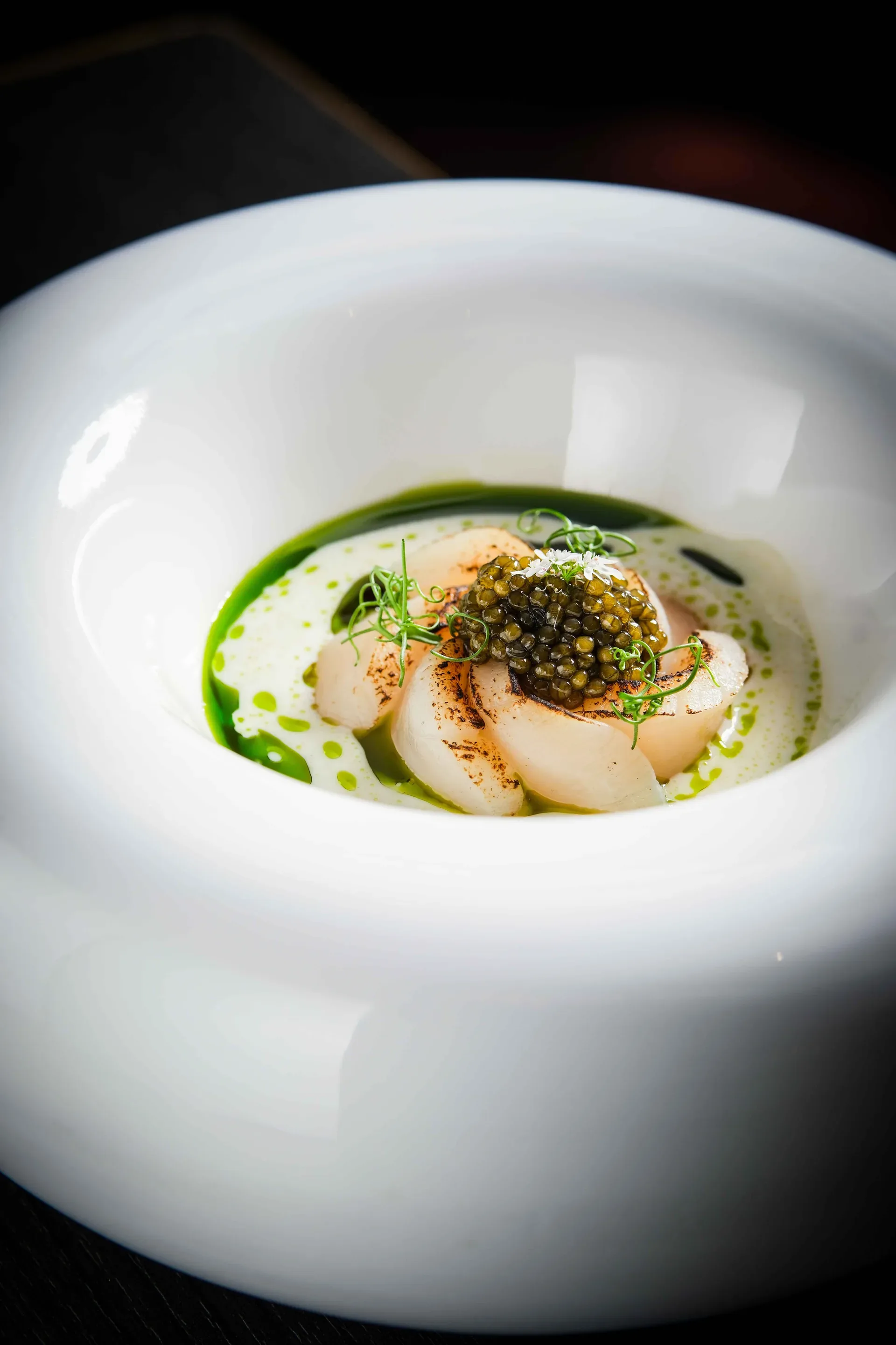 Tasting menu progression at Ingleside